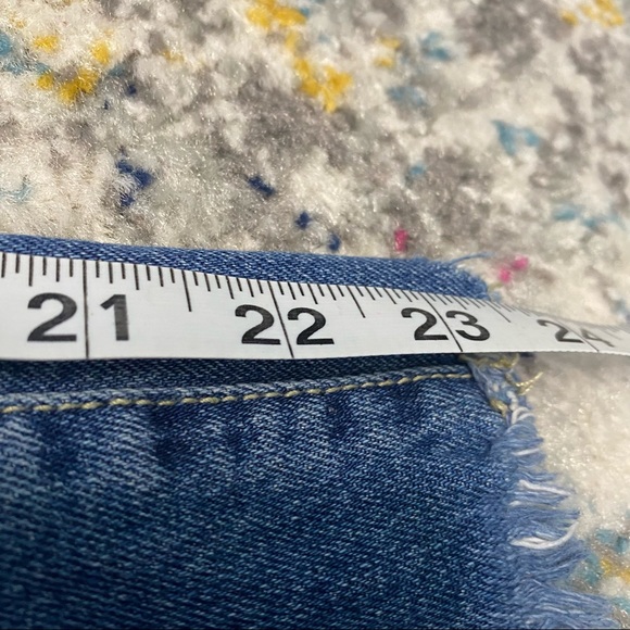 Anthropologie Pilcro & the Letterpress Jeans Slim Boyfriend Distressed 24 Petite - Picture 15 of 15